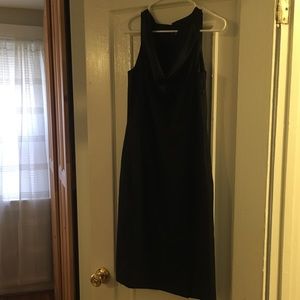 EUC Black J Crew Cowl Neck Dress